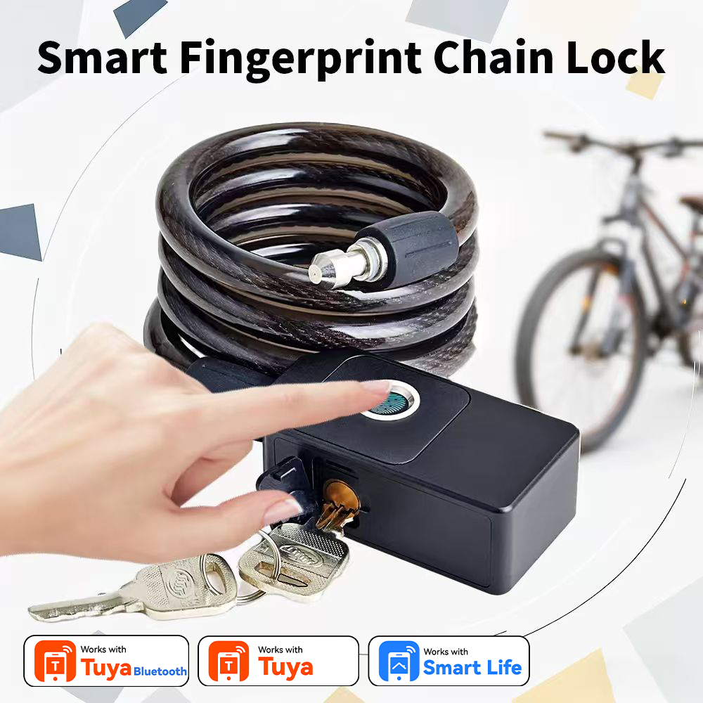 Security Chain Door - Умный Bluetooth-замок с функцией распознавания отпечатков