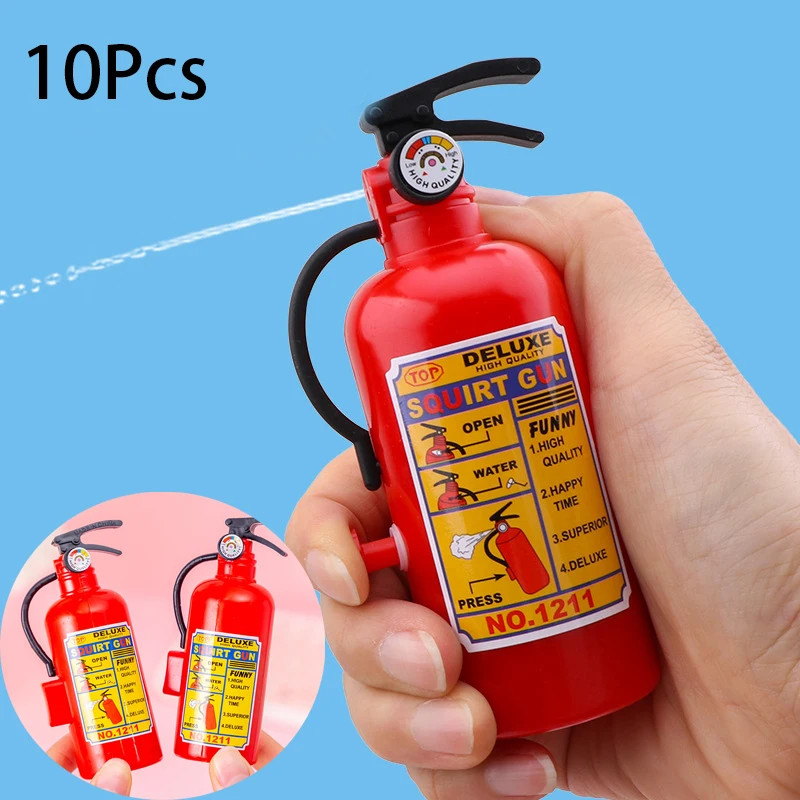 Fire Extinguisher Small - 10 шт., креативные мини-огнетушители, водяные пистолеты,