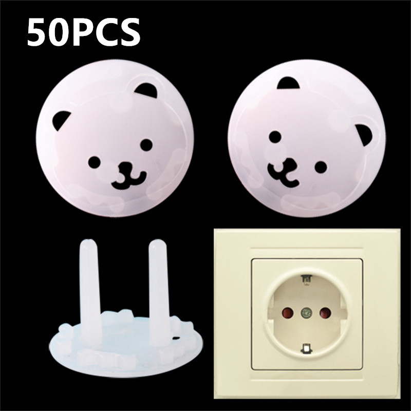 Outlet Cover Baby - 10/20/50 шт., детская электрическая розетка, защитная