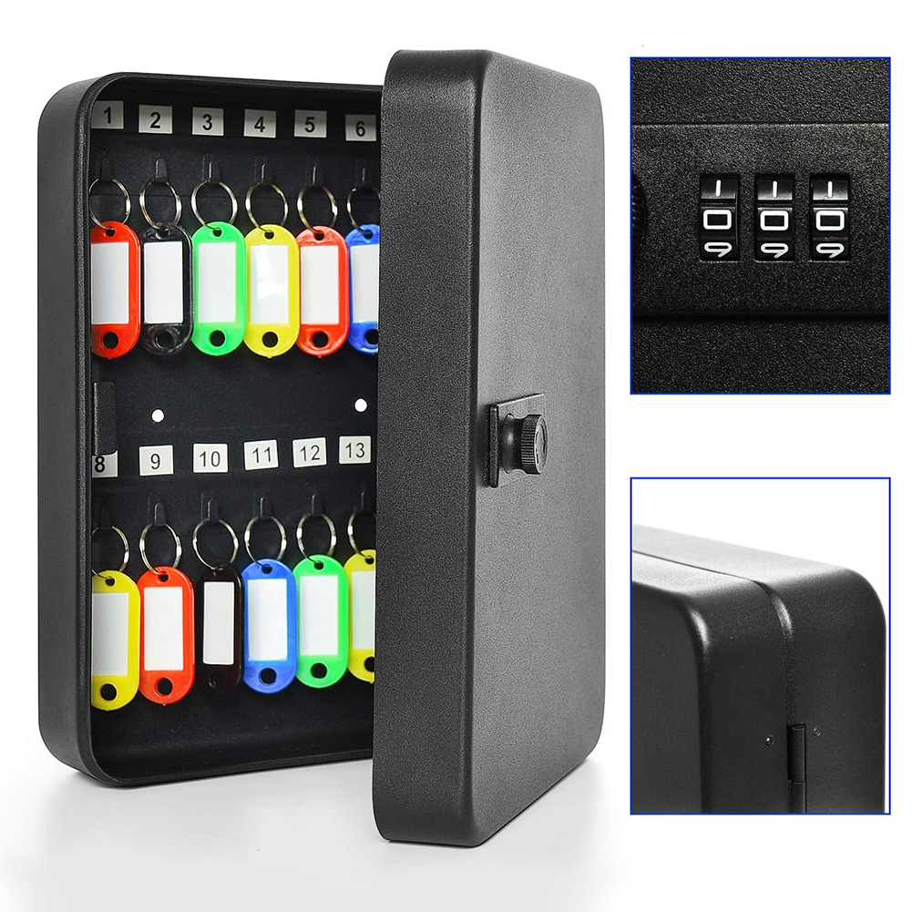 Lockbox Key Secure - Комбинированный Шкаф для ключей, 20 крючков