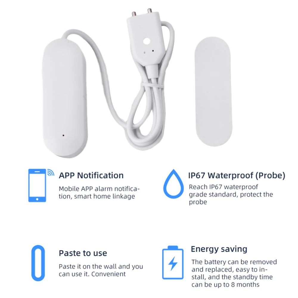 Датчик протечки воды для умног – обзор и цена Water Alarm Sensor