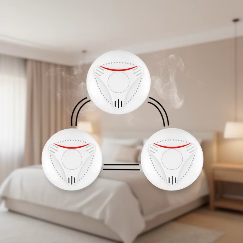 Беспроводной дымовой извещател – обзор и цена Smoke Detector Interconnected
